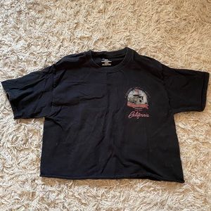 I-N-OUT BURGER cropped t shirt